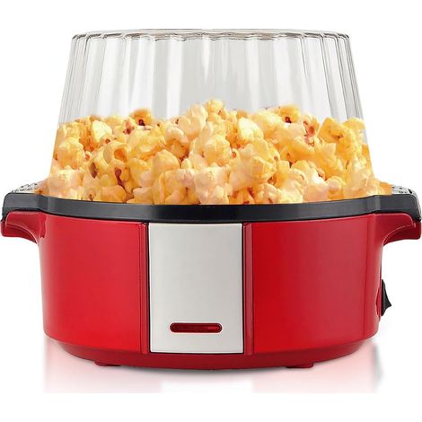Popcorn Maker, Petite Machine de Pop-corn à Maison Complète avec Couvercle Amovible pour les Soirées de Cinéma de Toutes Sortes (Plug UE 220V) (1/5)