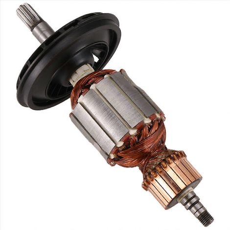 Perceuse burineur rotor induit remplacé AC220-240V, pièce détachée pour marteau piqueur, compatible perforateur, outillage électrique, kit réparation moteur, 1 pièce. (1/5)