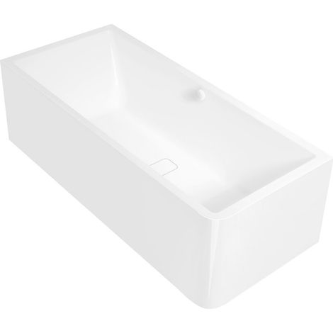 MARLENE CURVE L MONOLITH Bain rectangulaire 165x75x63cm, blanc