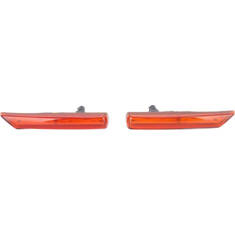 Grilles d'aération latérales avant gauche et droite (1 paire) avec feux de position intégrés, de remplacement pour Freelander 2 LR2 (2007-2014), jaunes. (1/5)