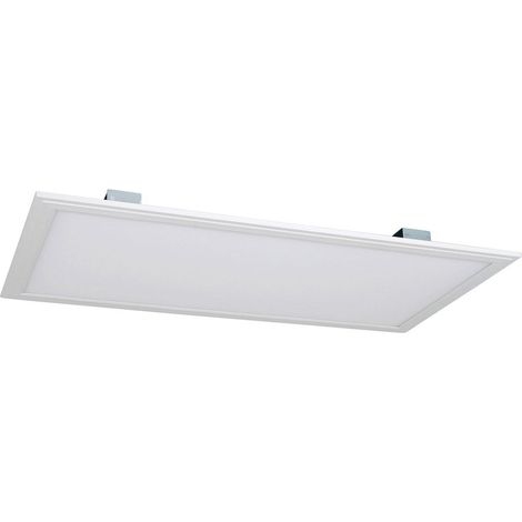 Panneau LED avec Détecteur de Mouvement Plafonnier Moderne Blanc Chaud 59,5 cm Métal et Plastique - PANGIVO (1/5)