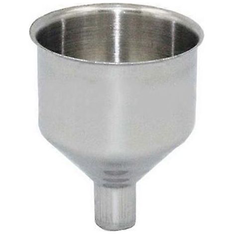 Entonnoir à large ouverture en acier inoxydable, adapté pour flasques à vin, pichets et bouteilles de tous types (1/5)