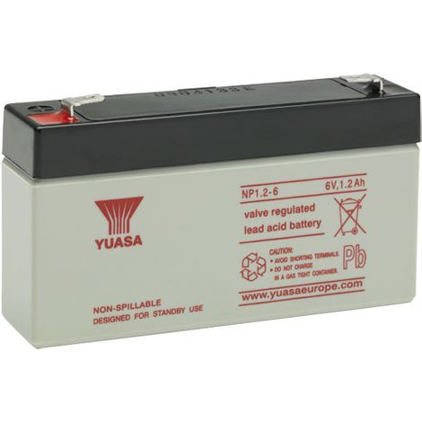 batterie 6 volts 1.2 ah