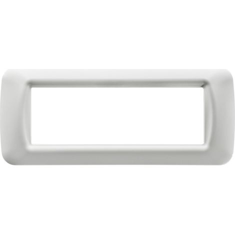PLAQUE 6 POS.BLANC NUAGE TOP SYSTEM GEWISS GW22506