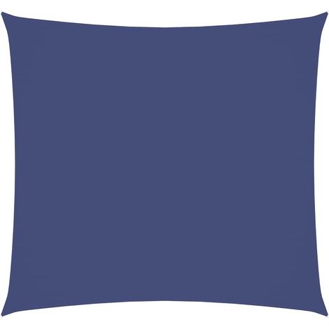 vidaXL Sunshade Sail Oxford Fabric Square 2x2 m Blue