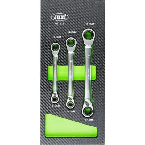 JBM 15316 Termoformato morbido con utensili 3 Pz.
