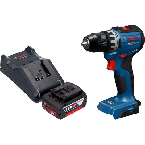 Perceuse-visseuse sans fil Bosch GSR 18V-52 Professional 18 V 70 Nm sans balais + 1 batterie 5,0 Ah + chargeur (1/5)