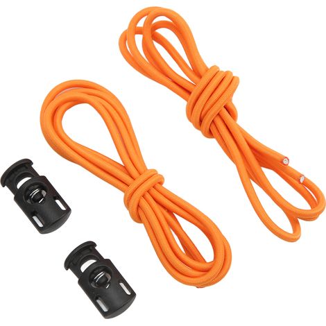 Kit de 2 sangles élastiques de rechange pour lunettes de natation, cordon de plongée et tuba réglable, couleur orange. (1/5)