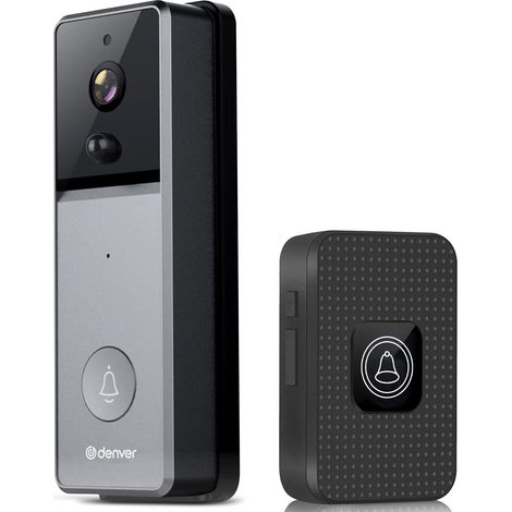 Interphone vidéo intelligente avec WLAN et sonnerie d'appel DENVER® (1/4)