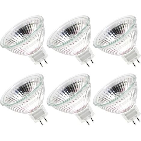 Lampe halogène 6 pièces, 50W 12V, GU5.3 MR16, projecteur. (1/2)