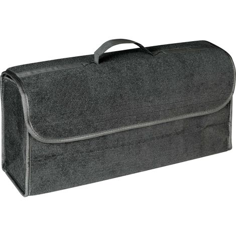 Kofferraumtasche Toolbag Größe L, Auto-Aufbewahrungstasche grau 50x22x15cm (1/2)