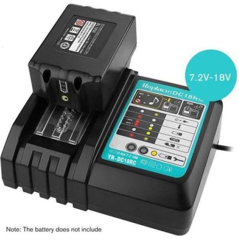 SE29770-Chargeur de batterie Li-ion pour Makita 14.4V 18V BL1830 BL1430 DC18RC DC18RA Outil électrique (1/4)
