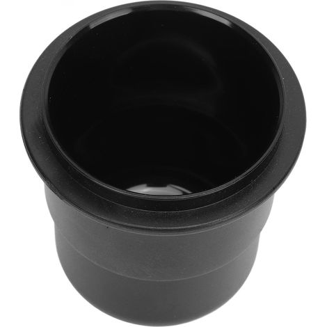 Auslaufsicherer Kunststoffbecher für Kaffeemaschinen, für den privaten und gewerblichen Gebrauch, 58 mm, schwarz (1/5)