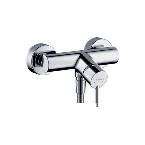 Mitigeur monocommande de douche TALIS montage mural chromé HANSGROHE (1/4)
