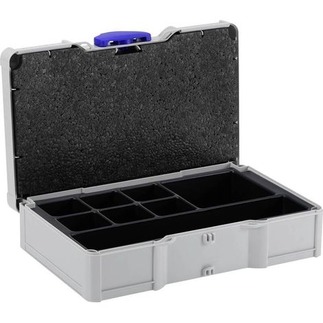 [GEBRAUCHT] B-Ware Tanos Transportkiste Aufbewahrungsbox Systainer³ S 76 ABS Kunststoff Lichtgrau
