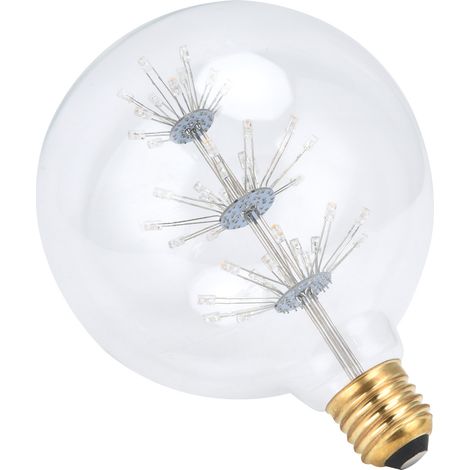 Ampoule en verre antique 3W G125 E27, ampoule vintage pour décoration de fêtes et festivals, 85-265V, lumière chaude (1/5)
