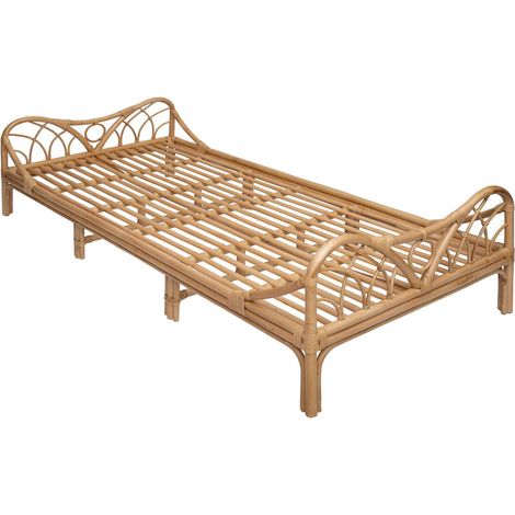Kinderbett - Rattan 90x190 cm (1/2)
