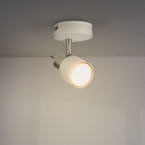 IluminaShop - Lampara de Techo Serie White 1 Focos GU10 (1/3)