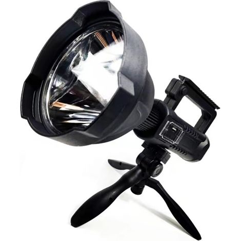 USB Lampe de Poche à Longue Portée LED, Projecteur LED longue portée 20W (1/5)