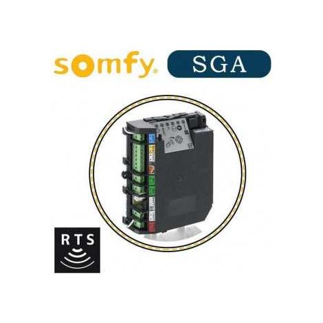 Boîtier électronique BUS Somfy RTS SGA 9020465 – Remplacement pour portails à double battant – Compatible SGA 4100/4300/5000/6000/AR 400