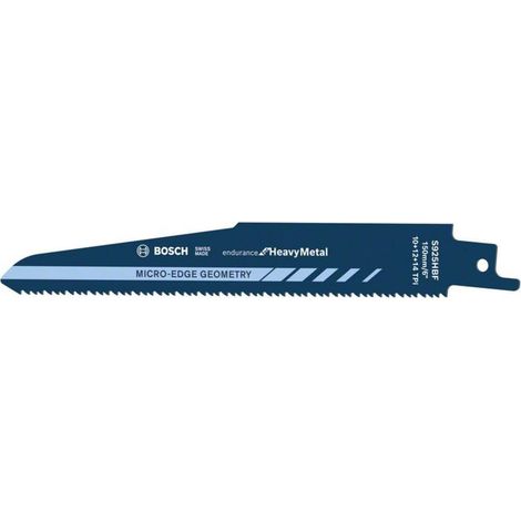 Bosch lama sega a sciabola S 925 HBF, Endurance for Heavy Metal, confezione da 5 - 2608658009