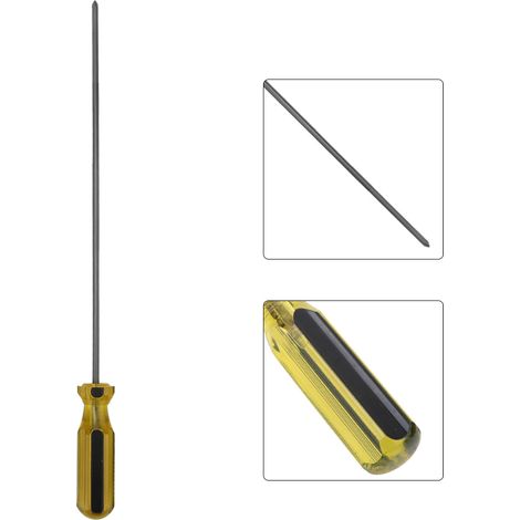 Jeu de tournevis Phillips en acier de 20 cm (8 pouces) pour la réparation de machines à coudre, avec aimant. (1/4)