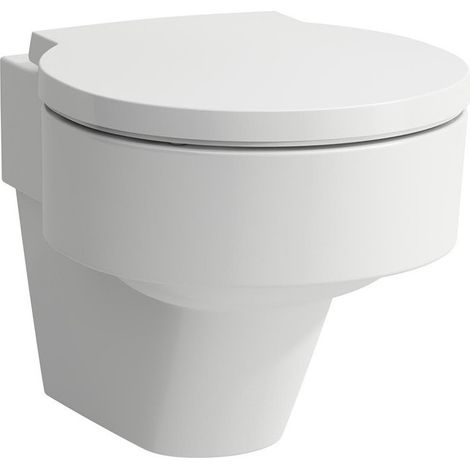 Vaso sospeso VAL a cacciata, senza brida bianco LAUFEN