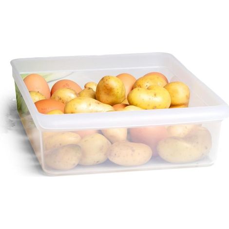 Organisateur de réfrigérateur 30,5 x 7,5 x 22 cm Organisation de cuisine sans BPA Fabriqué en Allemagne Organisateur de tiroir Rangement
