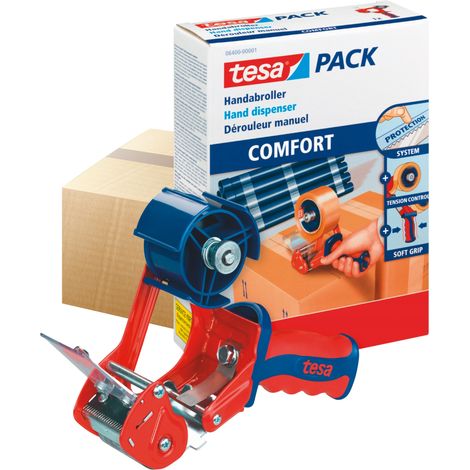 Dispensador y aplicador de cinta de embalaje TESA COMFORT (1/4)