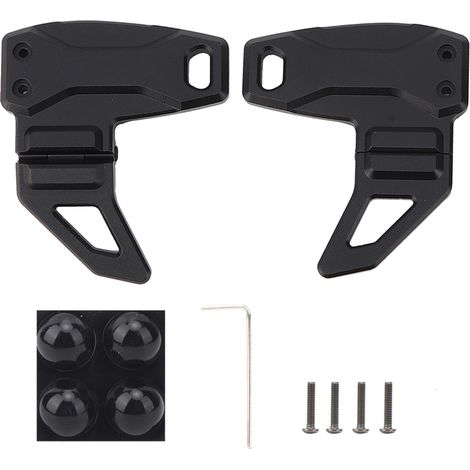YAESU FT-818ND/817ND Funkgerätehalterung aus schwarz eloxiertem Aluminium - WindCamp (1/5)