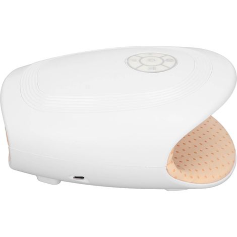 Gant de massage main chauffant, appareil circulatoire anti-douleur, soulage inconfort articulations doigts, masseur blanc