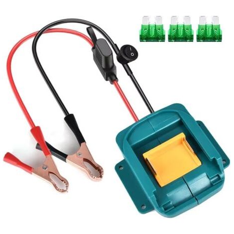 Applicable Adaptateur d'allumage, câble de démarrage de batterie idéal pour batterie au lithium 18 V - Kit d'alimentation rapide et efficace (1/5)