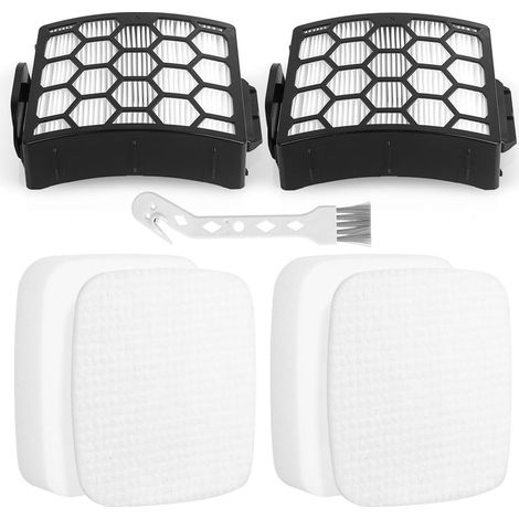 NV602UKT Removable filters for Shark vacuum cleaners NV602UK, NV702UKT, NV612UK, NV612UKT, NZ690UK, NZ690UKT, NZ710UK, NZ710UKT. 2 washable HEPA filters and 2 foam filters. (1/4)