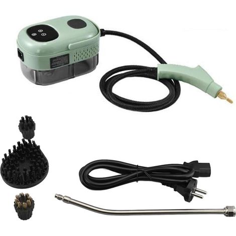 Nettoyeur à vapeur 2500W, haute pression et température, 6 vitesses, Machine de nettoyage à main avec écran tactile intelligent, prise ue 220V (1/5)