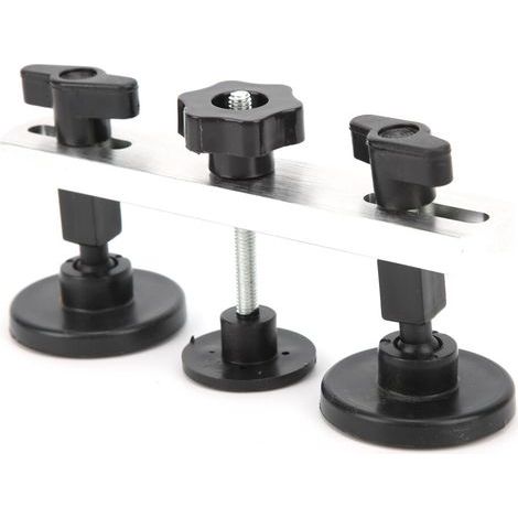 Ce kit d'outils convient à la réparation des bosses sur les carrosseries de voitures en aluminium et en plastique sans laisser de traces. (1/2)