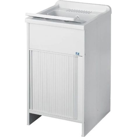 Mobile lavatoio in PVC antiacido con chiusura a (1/7)