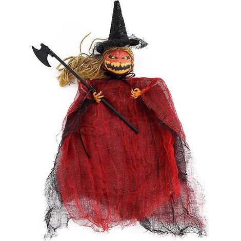 Décorations d'Halloween : squelettes, fantômes, maisons hantées, pendentifs à suspendre, cadeau pour enfants, accessoires de décoration rouges