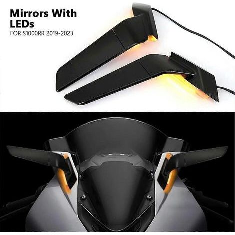 Rétroviseurs latéraux avec clignotants à LED pour S1000 RR s1000rr 2019-2023-- (1/5)
