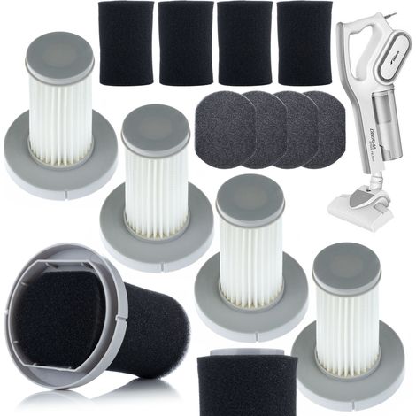 Juego de filtros (4 filtros principales + 4 filtros de espuma) para aspiradoras Deerma Dx700 y Dx700S (1/5)