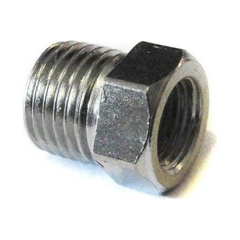 Raccord Pneumatique Reducteur - 1/8 Pouces Entrée - 1/4 Pouces Sortie - Pour Connexion Air Comprimé - 1 Pièce