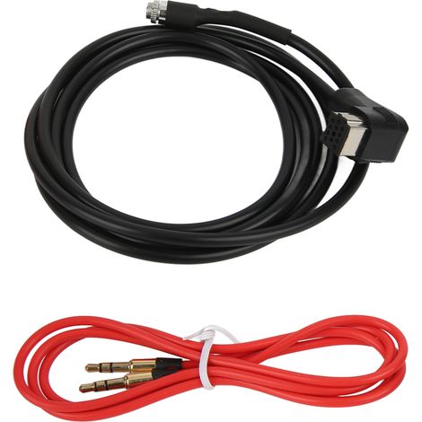 Adaptateur d'entrée auxiliaire, prise jack femelle 3,5 mm, câble audio pour autoradio Pioneer IP BUS AVIC Z1 Z2 Z3 N4 (1/5)