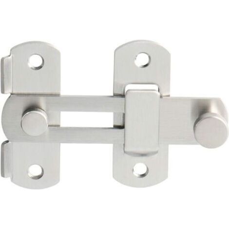 Verrou porte intérieur/extérieur, loquet à bascule en acier inoxydable, serrure portail, pour fenêtre placard jardin
