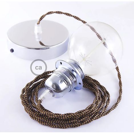 Hängelampe creative-cables tz22 Kupfer 50 cm (1/3)