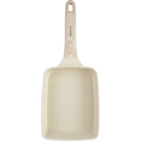 Sartén profunda rectangular tradicional marmolada 18x14cm BEIGE KLAUSBERG KB-7815 (1/5)