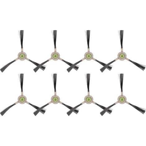 Bardusch (8 Pièces) Brosses latérales Compatibles avec Lefant M3, M1, M330 Pro, M2 Pro, M320, M310, M210B M210 Pro M210P M213S M210S M210 M213, OKP Life K2 K3 K3A K4 K5, d'accessoires pour brosses lat (1/5)