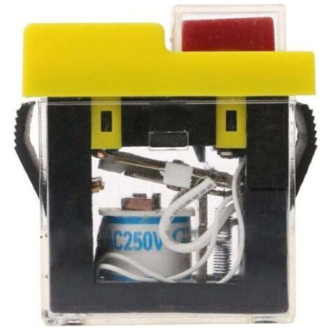 KJD6 5E4 Interrupteur électromagnétique étanche magnétique 250 V 6 A Protection contre les coupures de courant Interrupteur à outils Bouton de démarrage Classe (1/4)