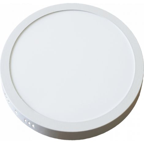 Spot LED saillie blanc Ø21cm 18W 4000K rond Ecolight (1/2)