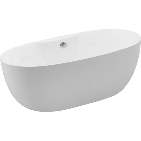 Baignoire autoportante RANA 170x80x58cm, blanc (1/4)