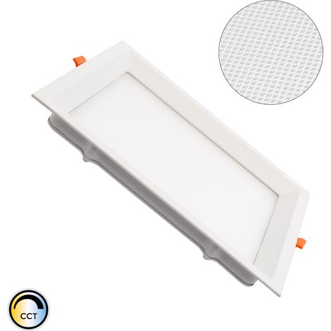 Placa LED 16W Cuadrada CCT Seleccionable Microprismático LIFUD Corte 150x150 mm No Flicker (2700K - 4000K - 6000K) Seleccionable (Cálido-Neutro-Frío) (1/4)
