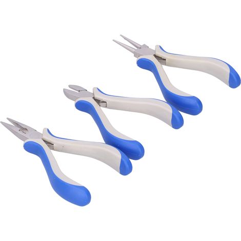 Kit de Pince à Bijoux avec Embouts Ronds et Pointus pour la Création de Bijoux, Outils de Coupe et Serrage (1/5)